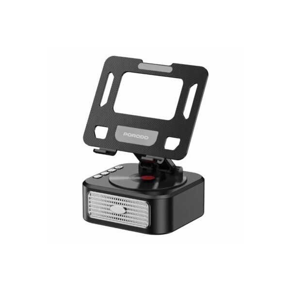 Porodo Lifestyle Multifunctional Tablet Stand with Speaker & Power Bank