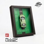 Castora 3D 1:32 Scale Super Car Model Shadow Box Frame – Edition 01 (Emerald Green)