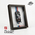 Castora 3D 1:32 Scale Model Shadow Box Frame – Edition GTE (Midnight Black)