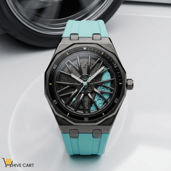 Coral The Wheel Watch – Premium F1 Racing Inspired Unisex Sports Watch