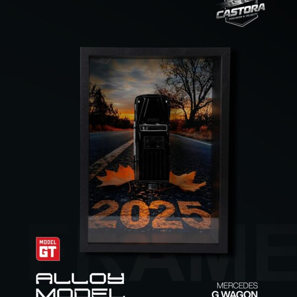 Castora 3D 1:32 Scale Model Shadow Box Frame – Edition 2025 (Sunset Overland)