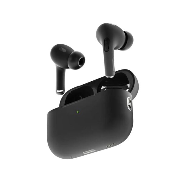 Porodo Blue Earbuds Pro 2 Wireless Earbuds with Swipe Volume, Touch Control, Deep Bass, 20H Playtime